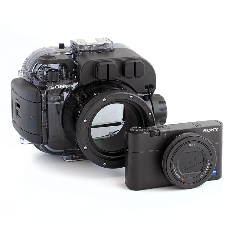 Sony RX100 VA & Sony MPK-URX100A Housing Package - Mike's Dive Cameras