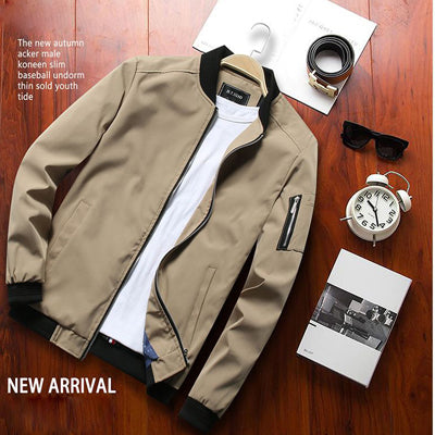 mist casual bomber jacket