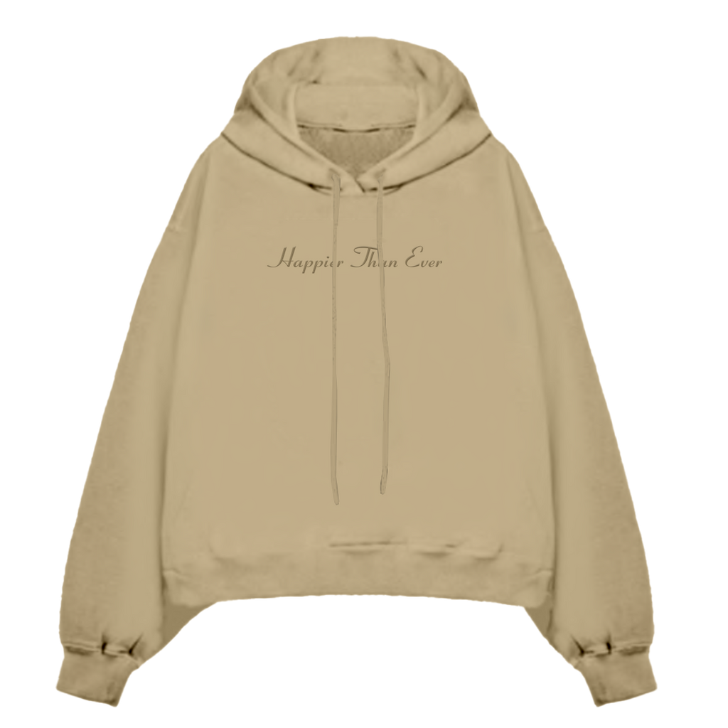 Happier Than Ever Hooded Sweatshirt Billie Eilish Store - roblox everjumper 2021