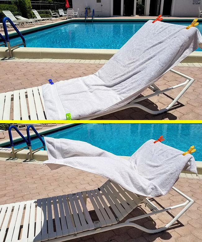 Beach Towel Chair Clips Cruisehabit