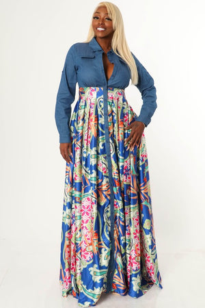 Flower bed maxi - aestheticthreadz