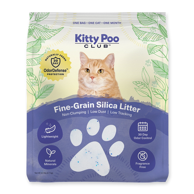 XL Cat Litter Black Mat, Kitty Poo Club