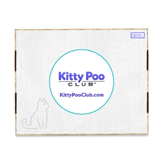 XL Cat Litter Black Mat, Kitty Poo Club