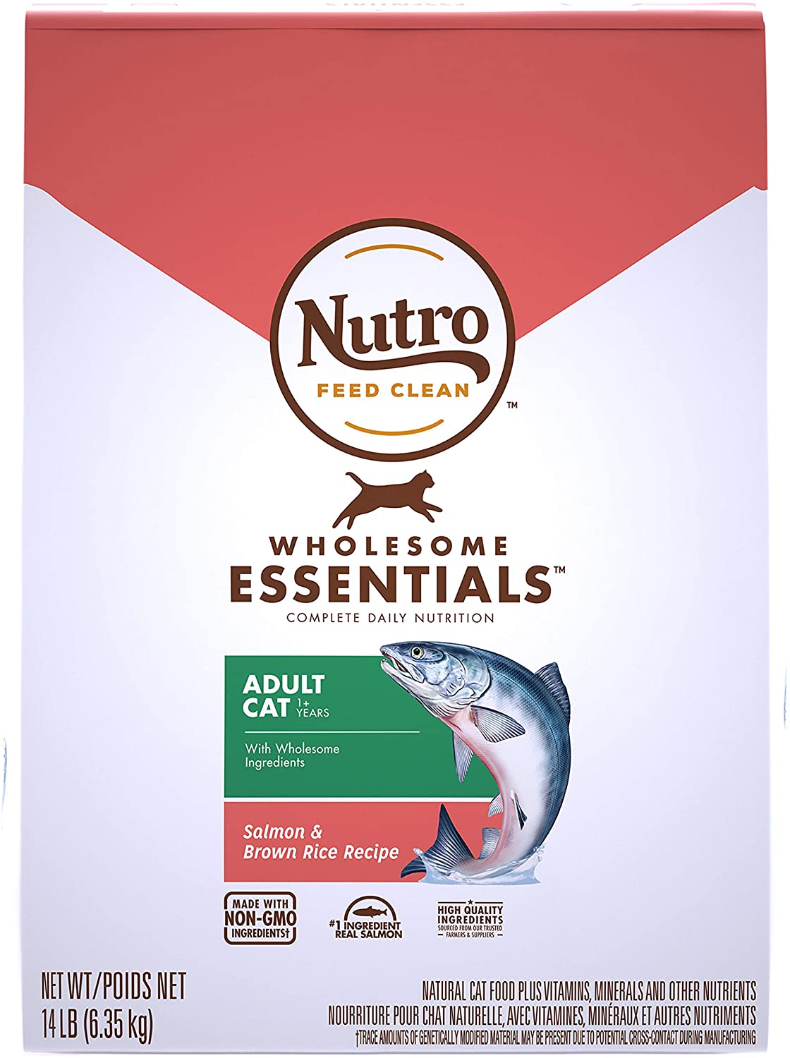 Nutro Wholesome Essentials Adult Salmon & Brown Rice Recipe Dry Cat Food