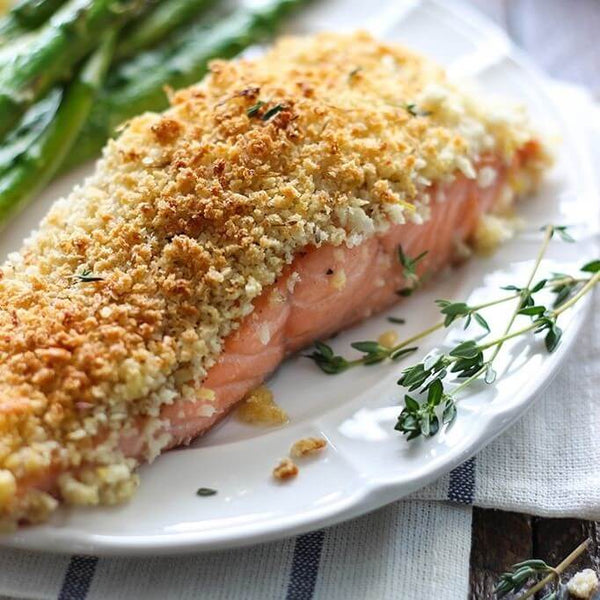 Dijon & Panko Crusted Salmon* - HomeCooked