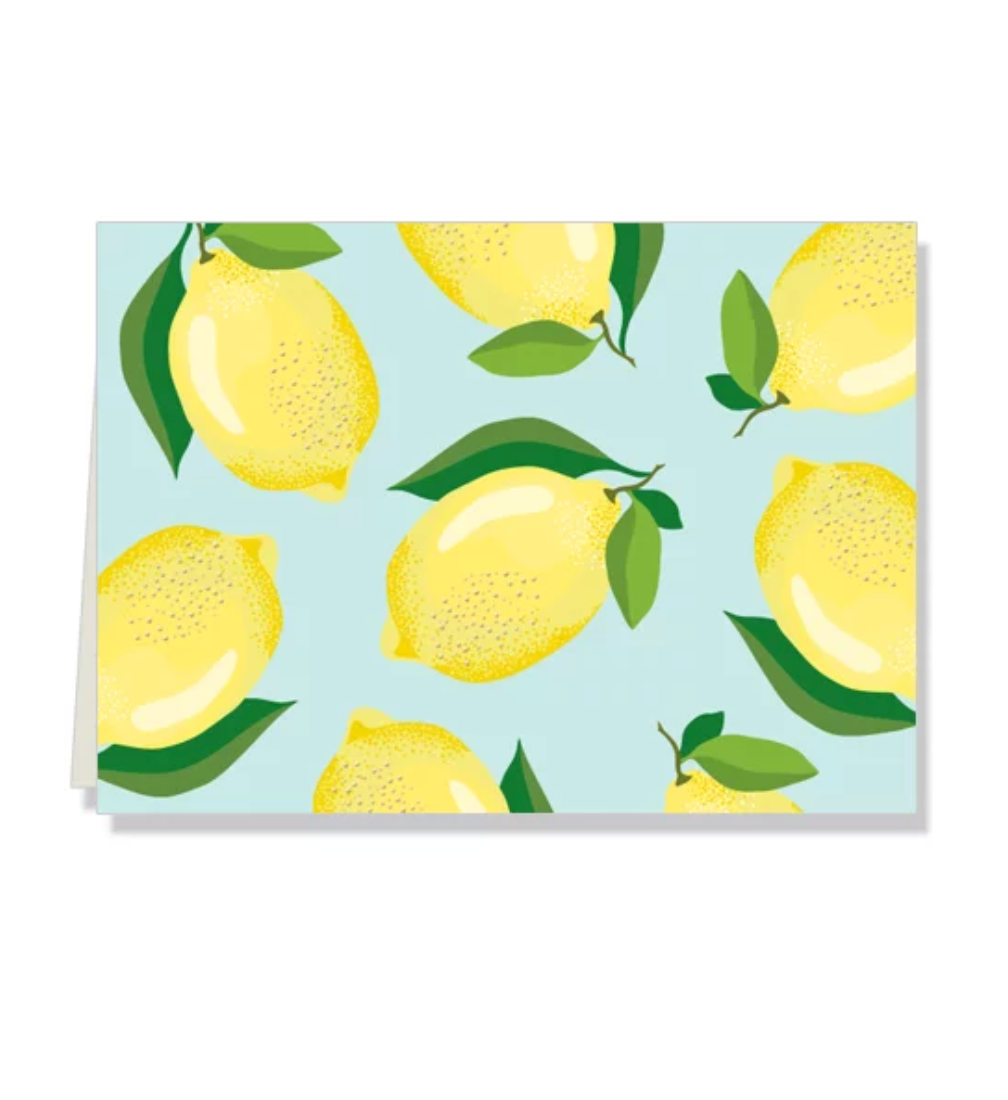 Lemons Folded Note