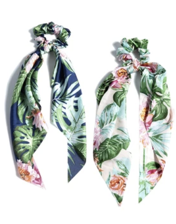 Shiraleah Chicago Tropical Hair Tie Scarf