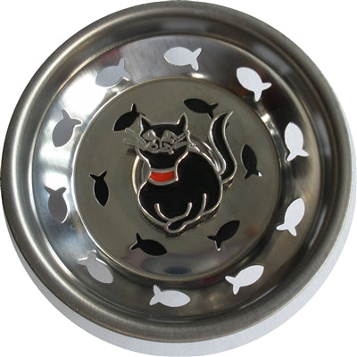 Linda Lou Kitchen Strainer- Black Kitty