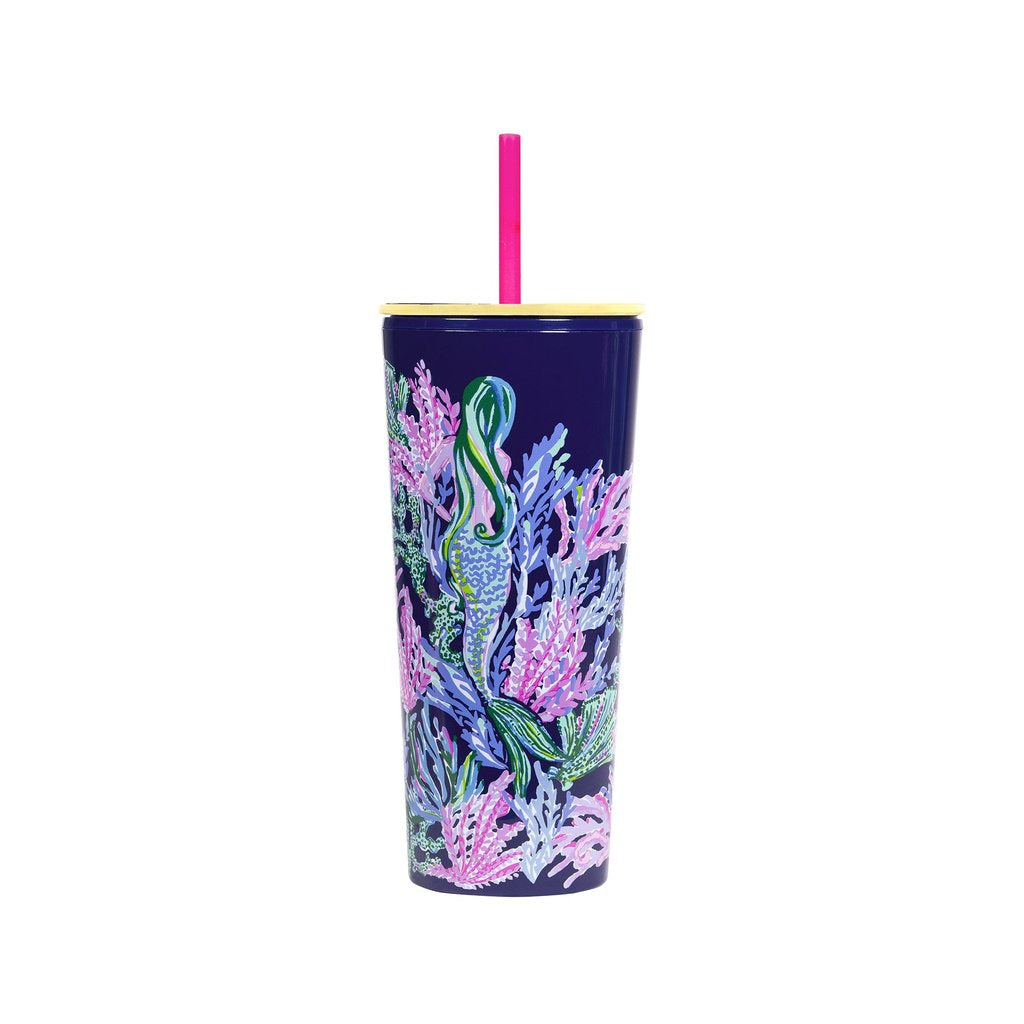 lilly pulitzer acrylic tumbler, bringing mermaid back