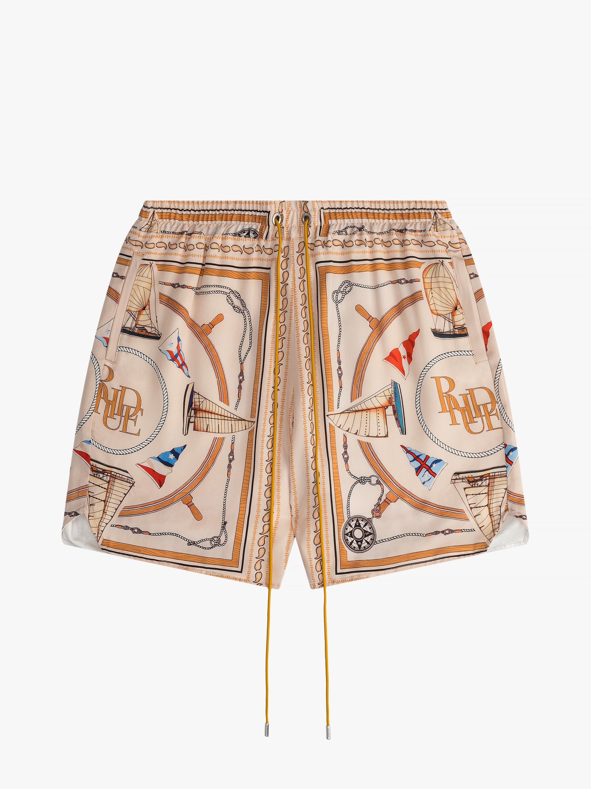 RHUDE NAUTICAL SILK SHORT