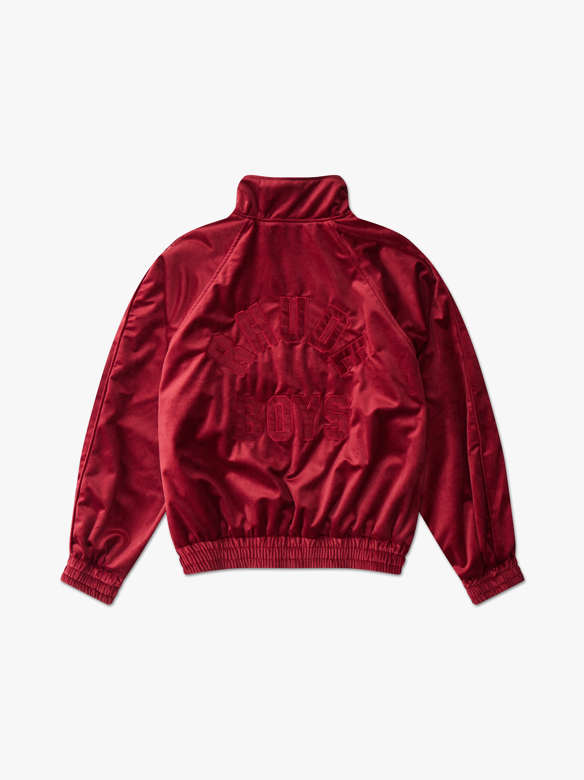 VELVET TRACK JACKET