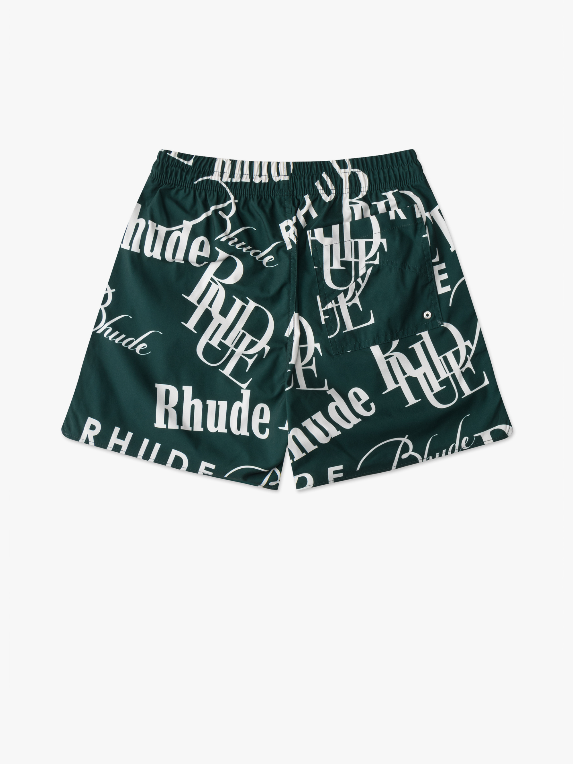 MASH-UP LOGO SWIM TRUNKS