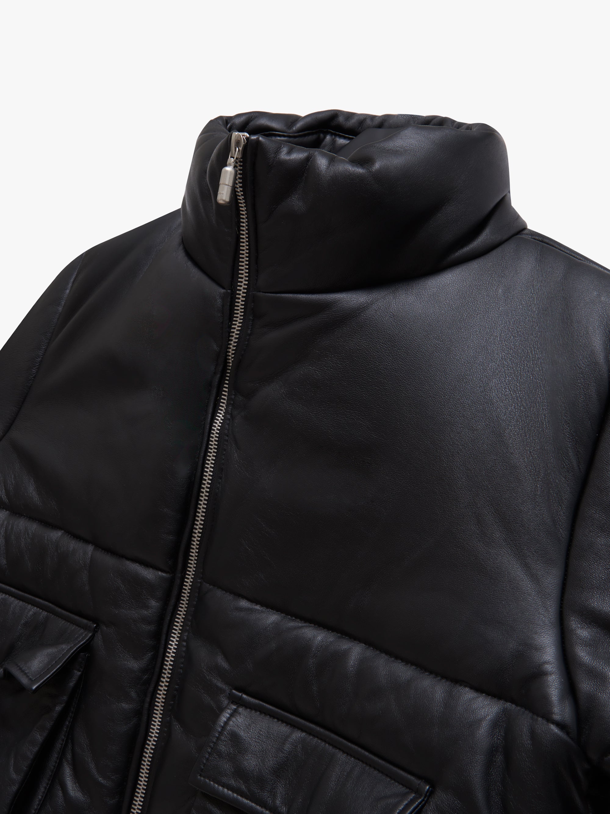 LEATHER PUFFER JACKET – R H U D E