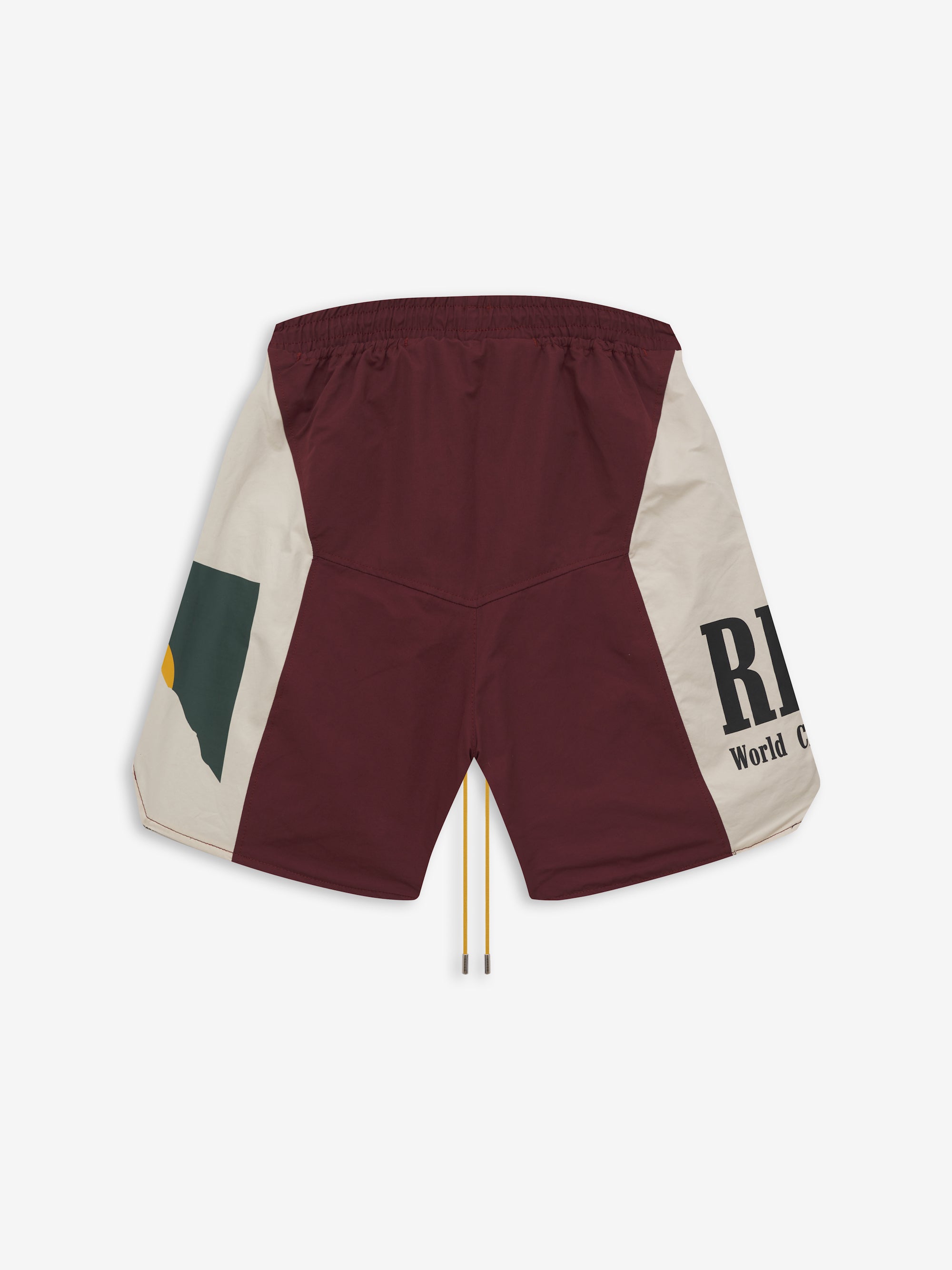 RHUDE EMBROIDERED LOGO SHORT – R H U D E