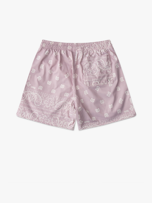 Rhude Bandana-Print Drawstring Swim Shorts – The Business Fashion