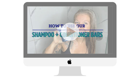 youtube tutorial how to use our shampoo and conditioner bars