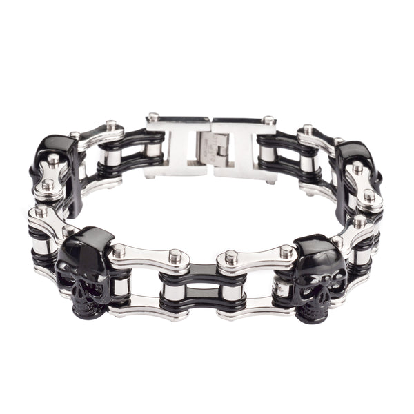 Mens Bike Chain Bracelets | Bikechainjewelry.com | Heavy Metal Jewelry