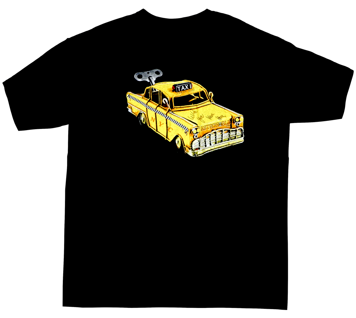 Travis Scott Astroworld MSG Taxi T-Shirt – MerchWAV