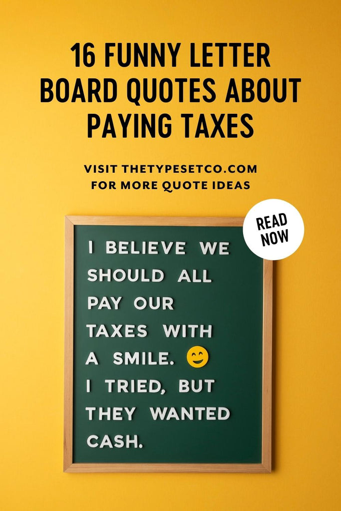 Funny Tax Quotes