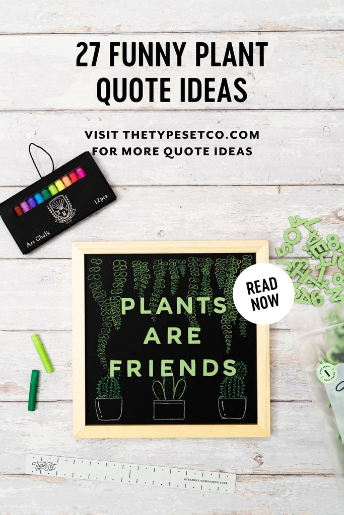 Plant Lover Quote Ideas