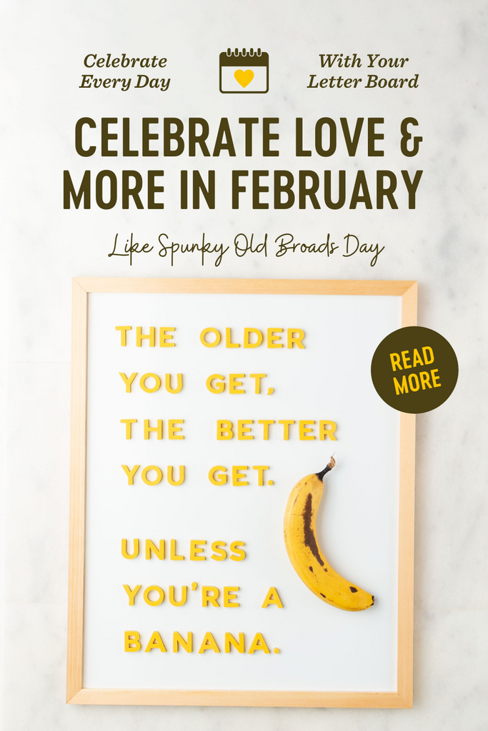 Celebrate February Holidays with Letterboards