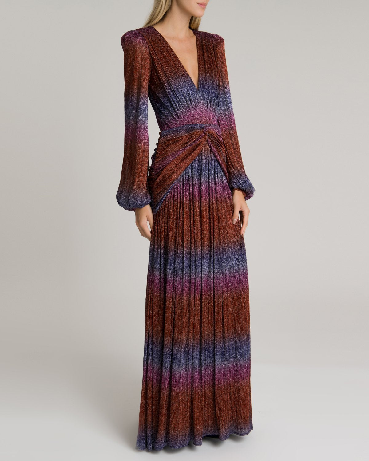 next long sleeve maxi dress