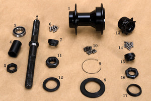 bmx cassette hub parts