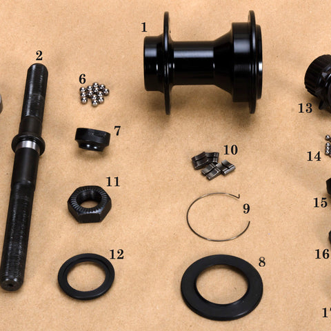 bmx cassette hub parts