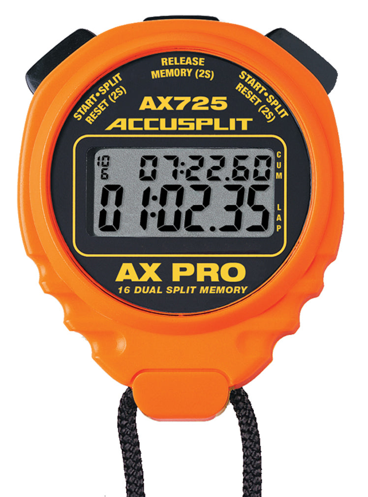 AX725 - AX PRO Memory Series Professional Stopwatches – ACCUSPLIT