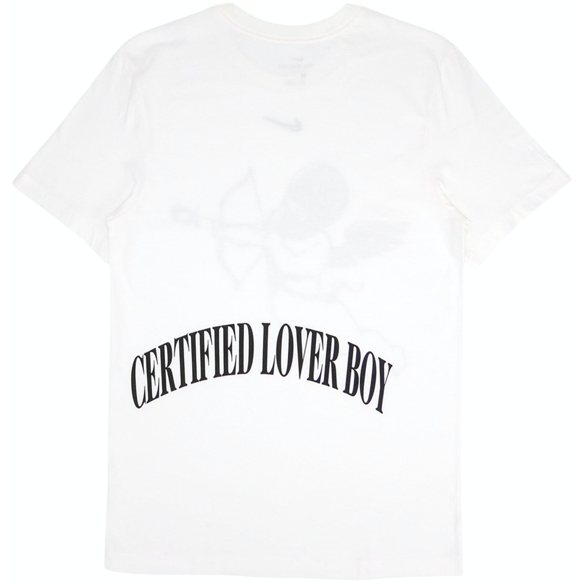Hacer un nombre Víspera de Todos los Santos Insustituible Nike Drake Certified Lover Boy Cherub T-Shirt "White" | Retail Or Resell
