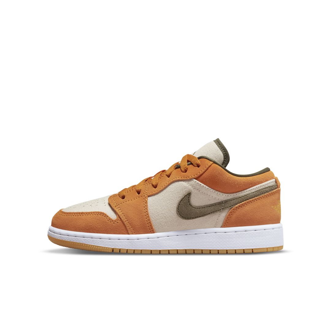 nike air jordan 1 low light curry