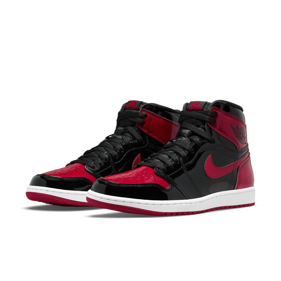 Nike Air Jordan 1 High OG Patent Bred | jarussi.com.br