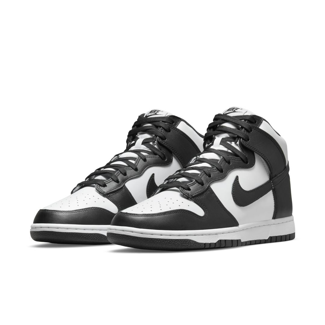 nike dunk high black white 2021