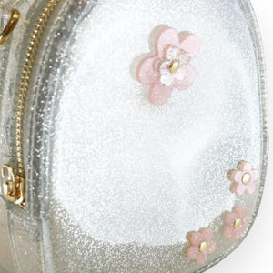 Floral Jelly Bowling Bag in Pink - Tadpoles and Tiddlers