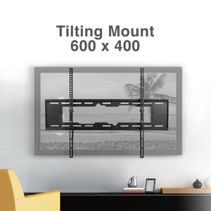 TV Wall Mount 37" - 70" Tilting Mount 600 x 400