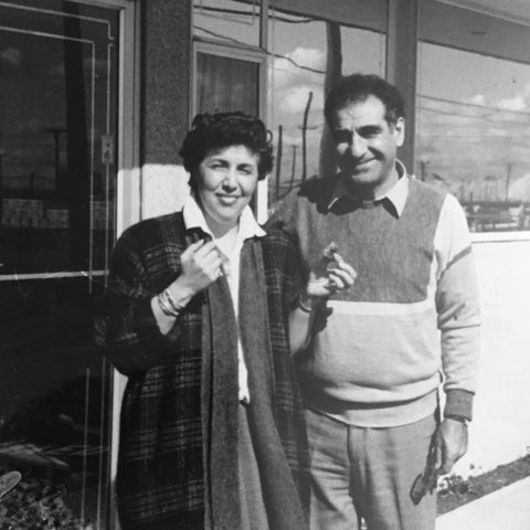 Azar Moayeri with Husband