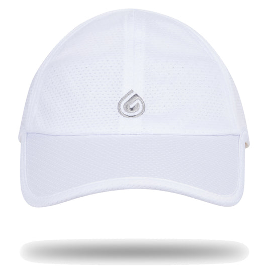 The White Visor 2.0 – Gymwrap By Nicole Ari Parker