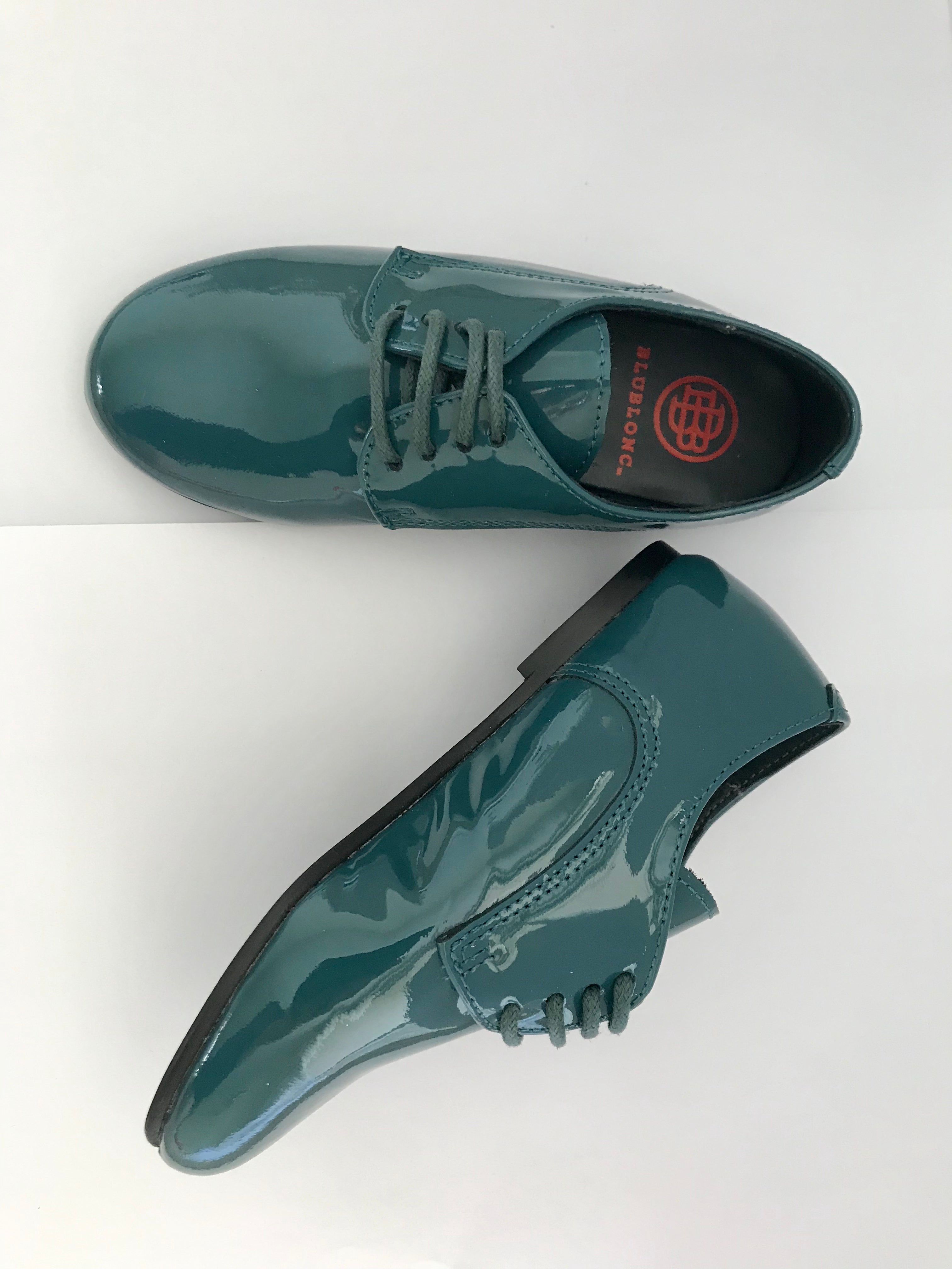 Blublonc Sella Teal Patent Leather 