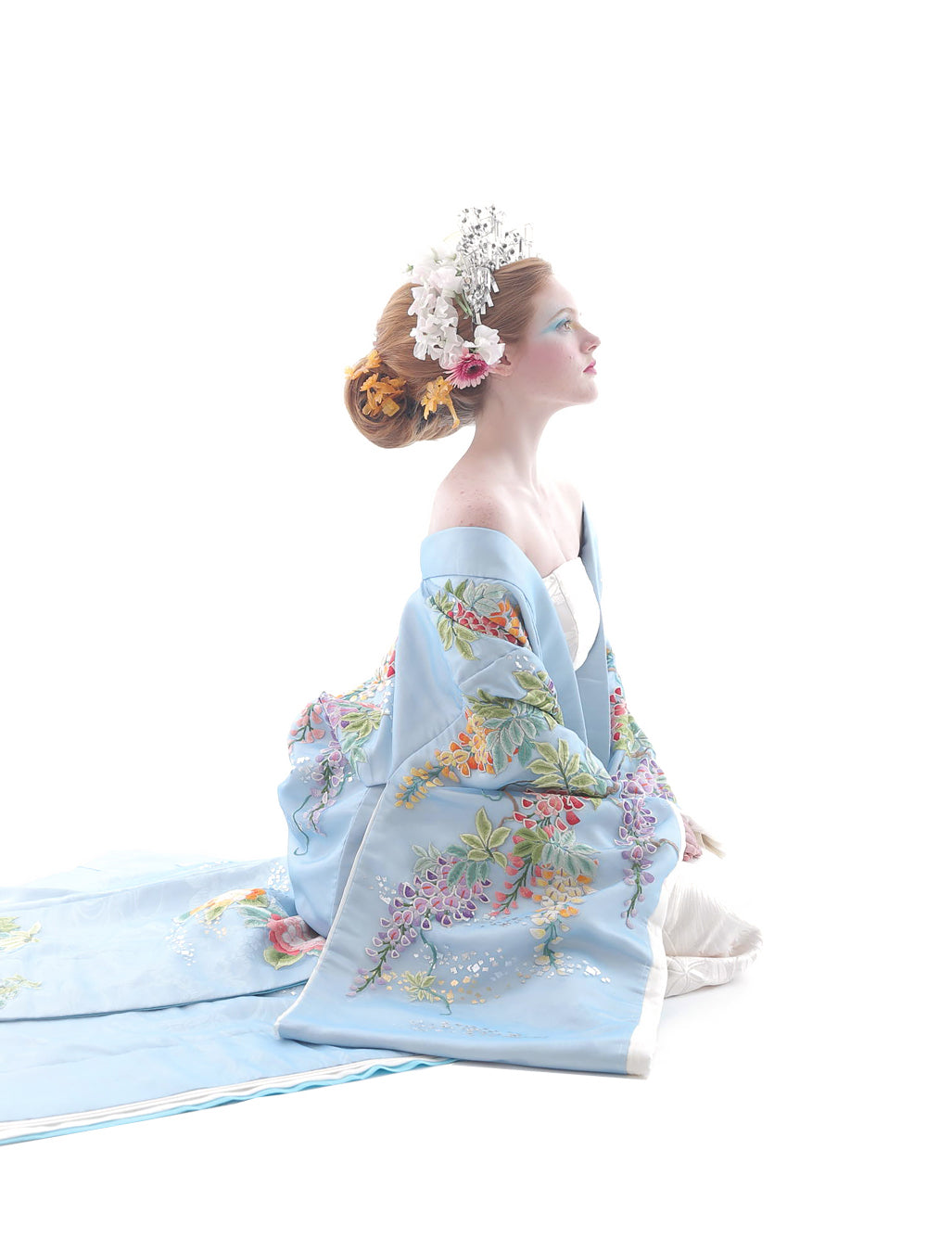 7 Stunning Wedding Dresses Made From Traditional Japanese ...