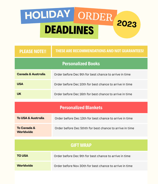 christmas gifts 2023 holiday order deadlines