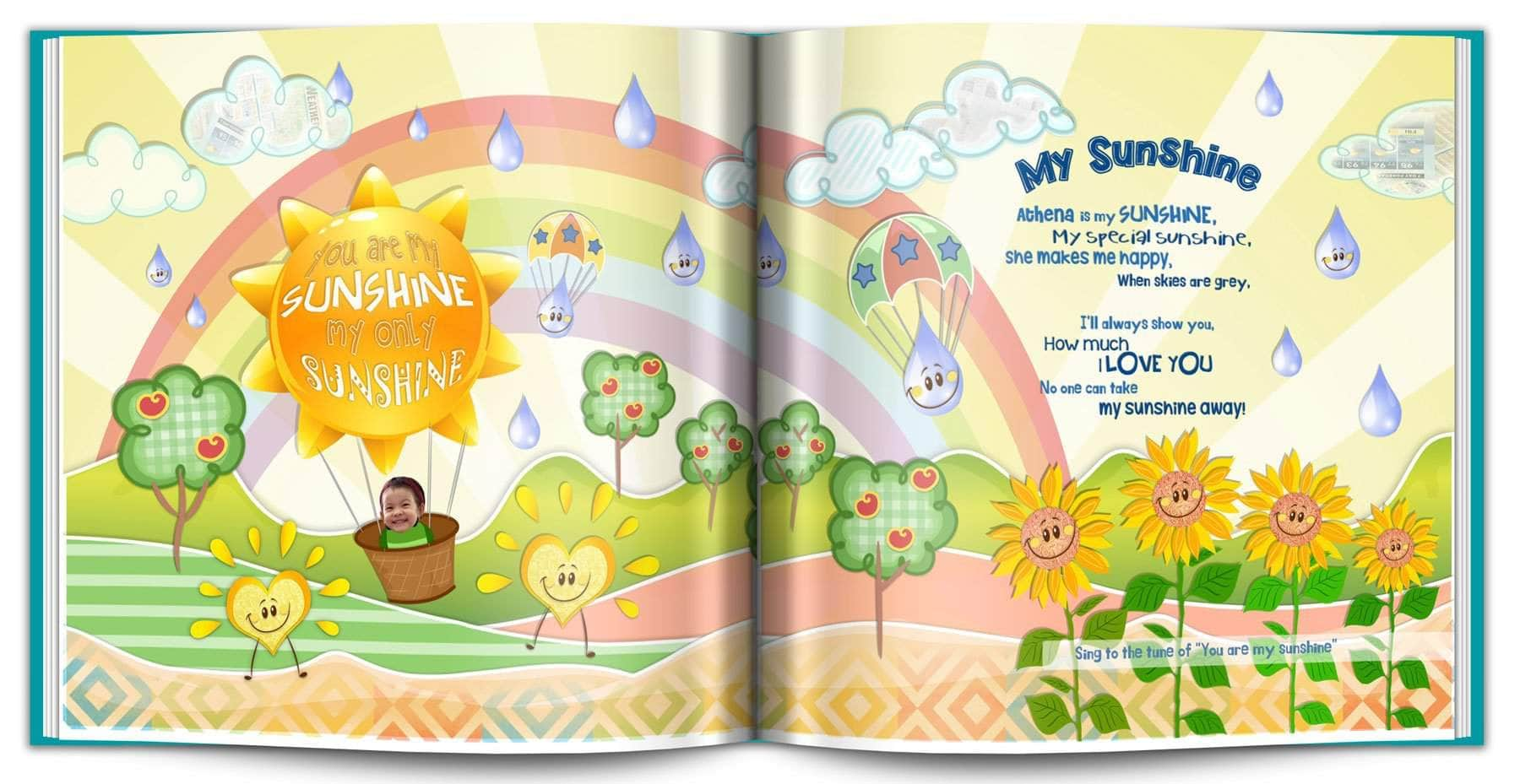 personalized nursery rhyme book