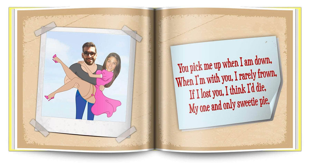 personalized love story book