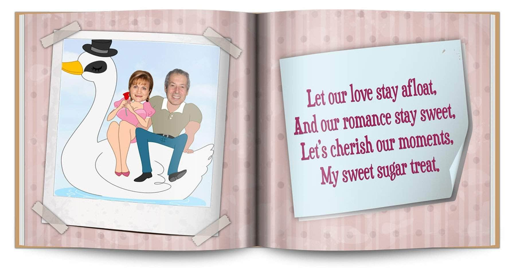 Personalized Love Story Book for adult couples - My Custom Kids Books