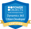 Dynamics 365 Citizen Developer Certification