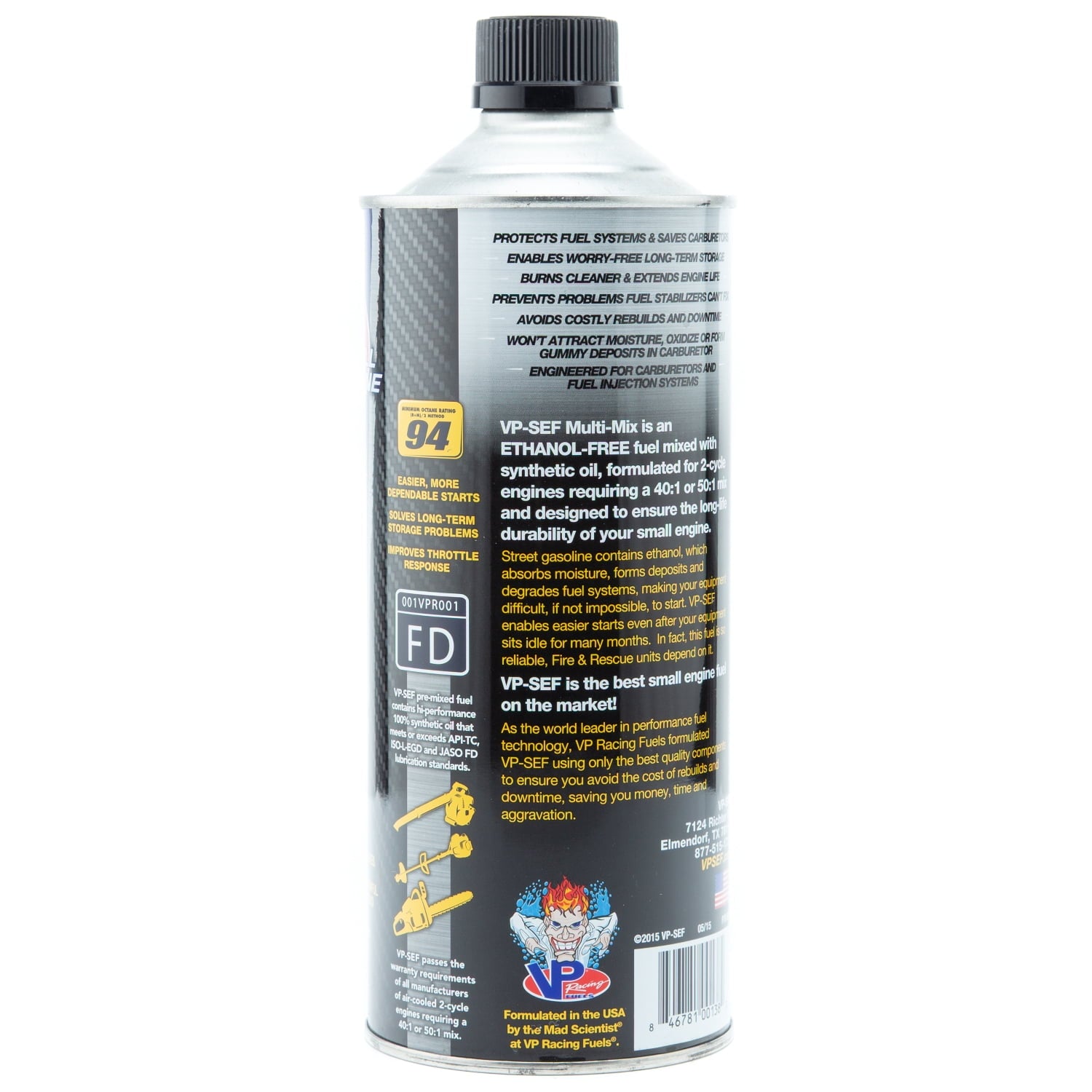 VP RACING FUELS VP Racing Multi Mix 2 Cycle Small Engine Fuel