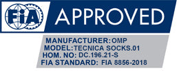 OMP One Socks FIA Homologation Certificate