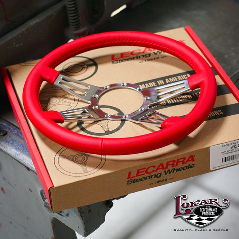 Lecarra Leather Steering Wheel