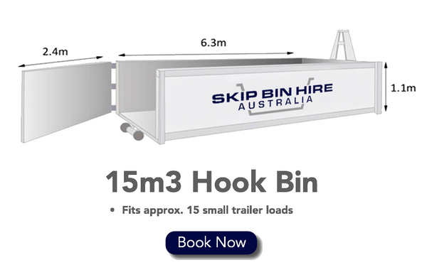 15m3 Skip Bins