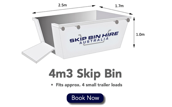 4m3 Skip Bins