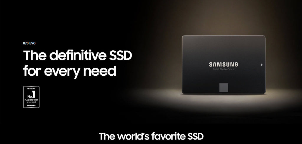 Samsung 870 EVO 2.5" SATA III 3D NAND Internal Solid State Drive (SSD) Description